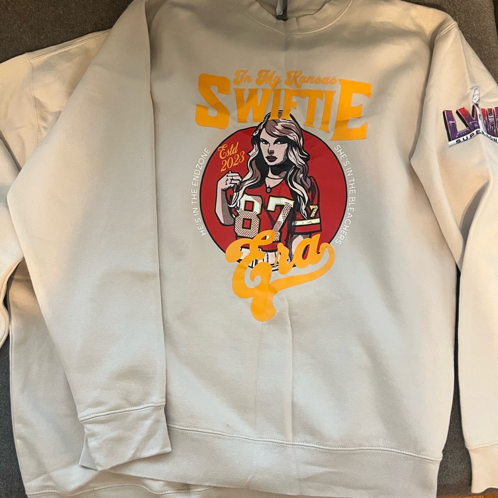 Swiftie Graphic Cream Sweatshirts 2 included. Brand New Small M
